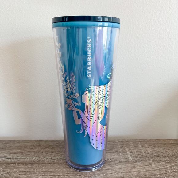 Color changing Mermaid Starbucks Tumbler - Picture 2 of 4
